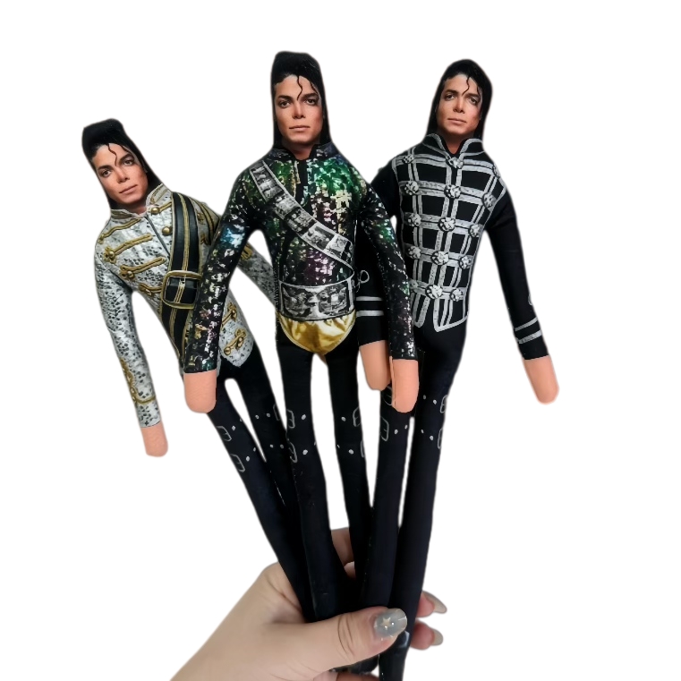 Dolls - دمية مايكل جاكسون قابلة للتشكيل مع