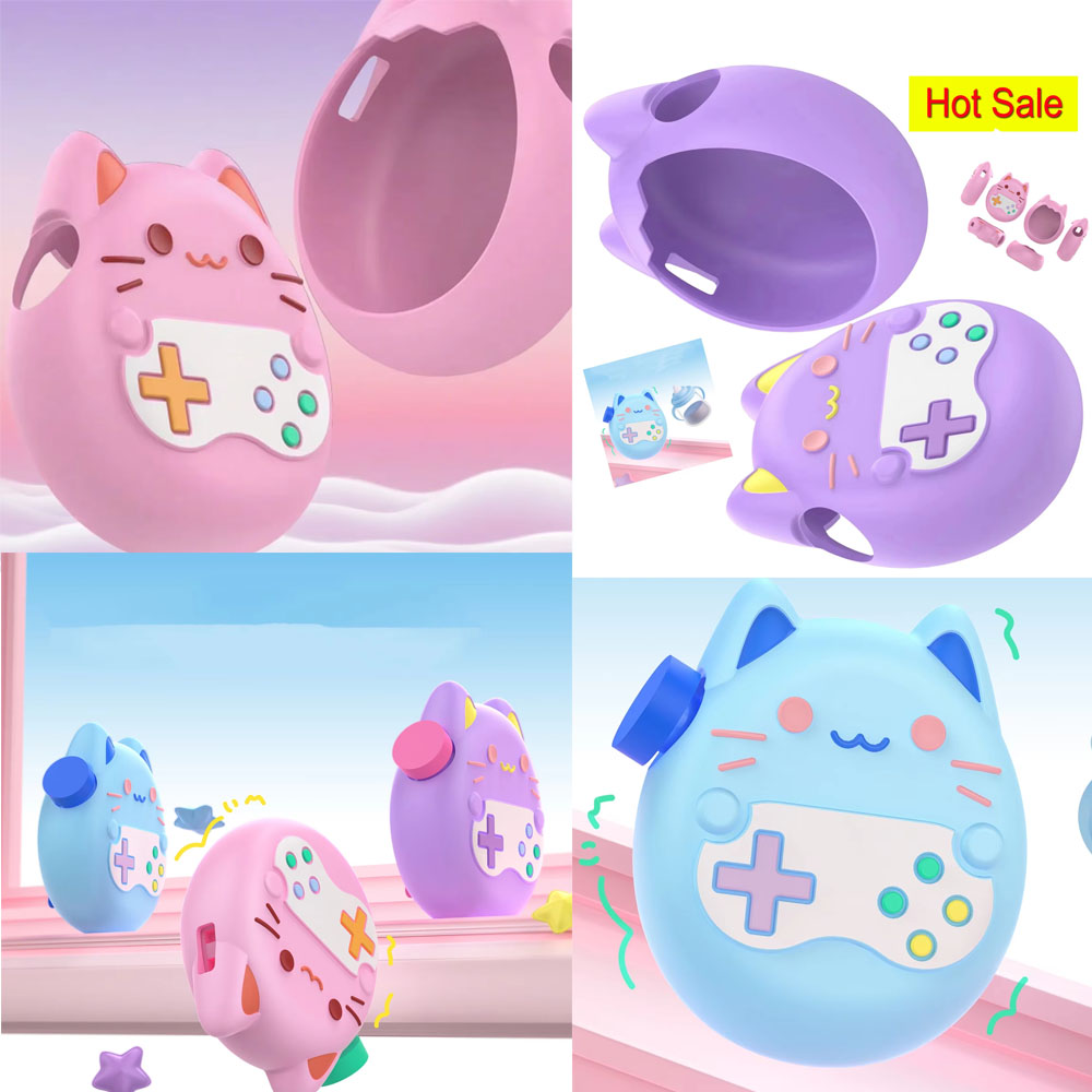 Tamagotchi Electronic Pet Virtual - غطاء حماية لجهاز تاماغوتشي بارادايس، غلاف