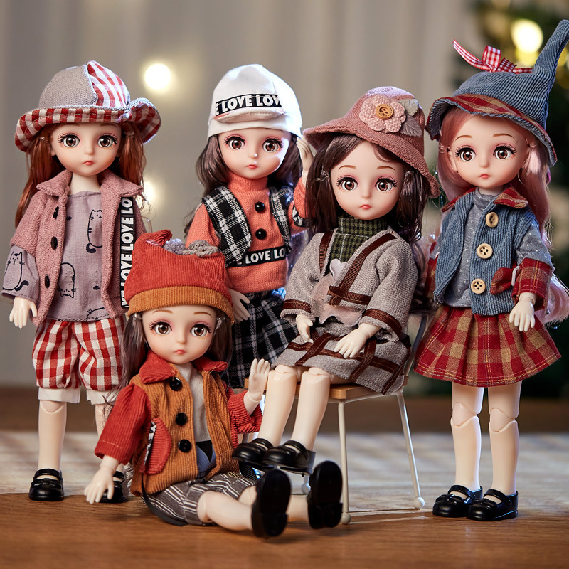 Bjd Doll 1 6 Full Set With Clothes - BJD دمية 1/6 كرة صوتها مجموعة