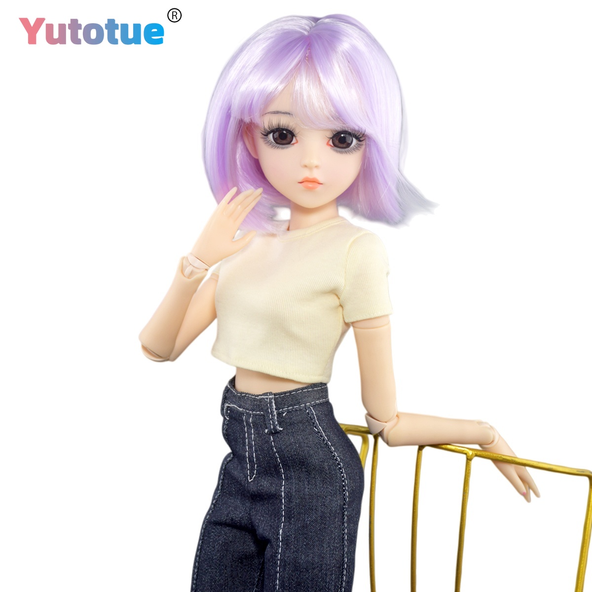 Bjd Doll 1 6 Full Set With Clothes - YUTOTUE 60 سنتيمتر ارتفاع فتاة دمية