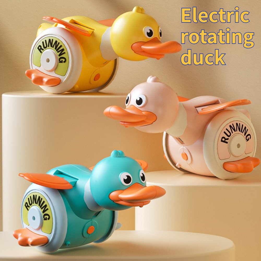 Educational Toys - لعبة البطة الكهربائية الدوارة الجديدة لتعليم
