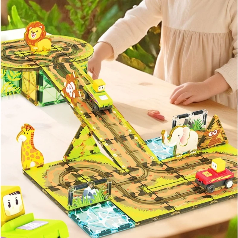 مجموعة مكعبات بناء مغناطيسية م - مراجعة Building Blocks وسعره