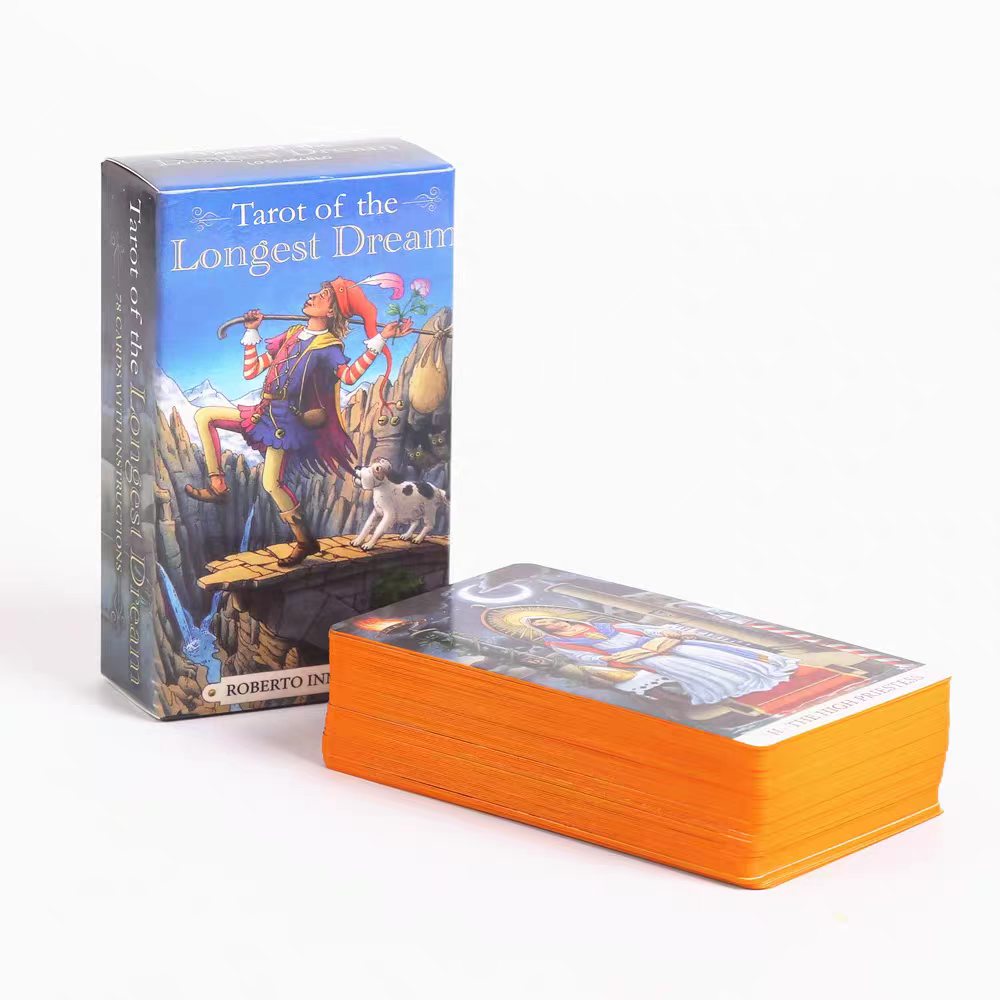 78 بطاقة حلم طويلة مع دليل إرش - مراجعة Tarot Cards Deck With Guidebook وسعره