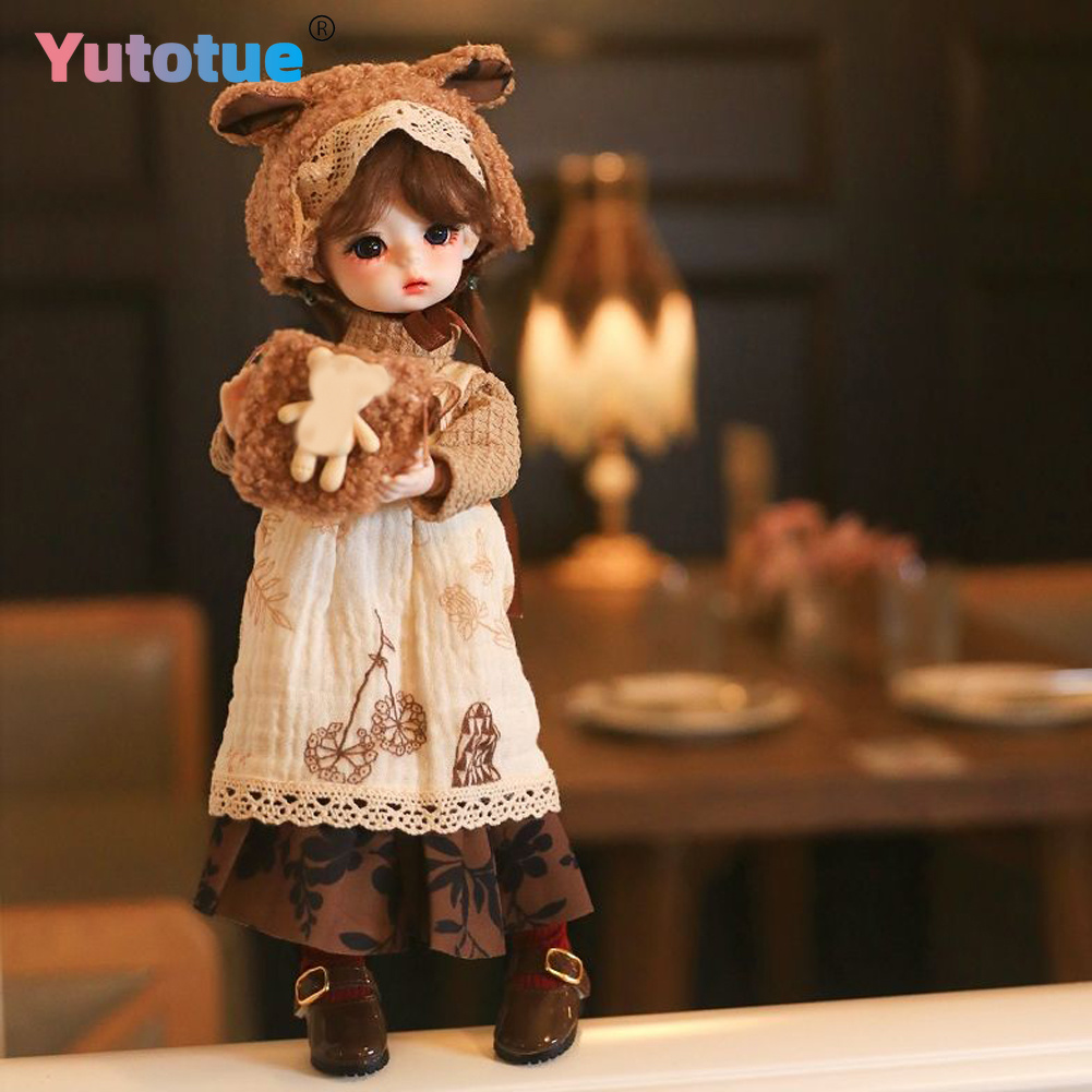 دمية فتاة بطول 11 بوصة من YUTO - مراجعة Bjd Doll 1 6 Full Set With Clothes وسعره