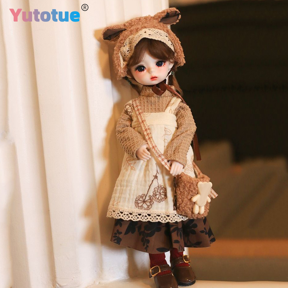 دمية فتاة بطول 11 بوصة من YUTO - مراجعة Bjd Doll 1 6 Full Set With Clothes وسعره