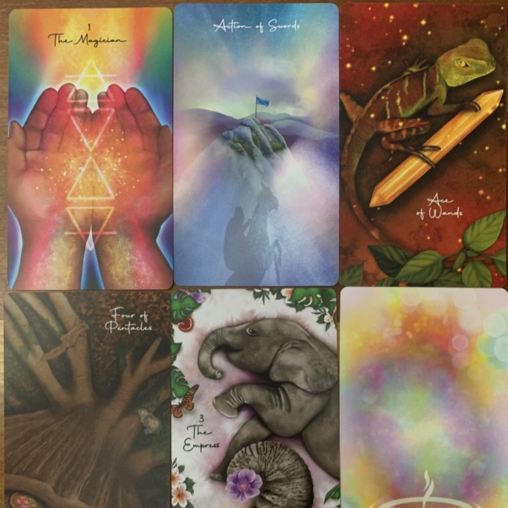 بطاقات Tarot of Oneness مقاس 1 - مراجعة Tarot Cards Deck With Guidebook وسعره