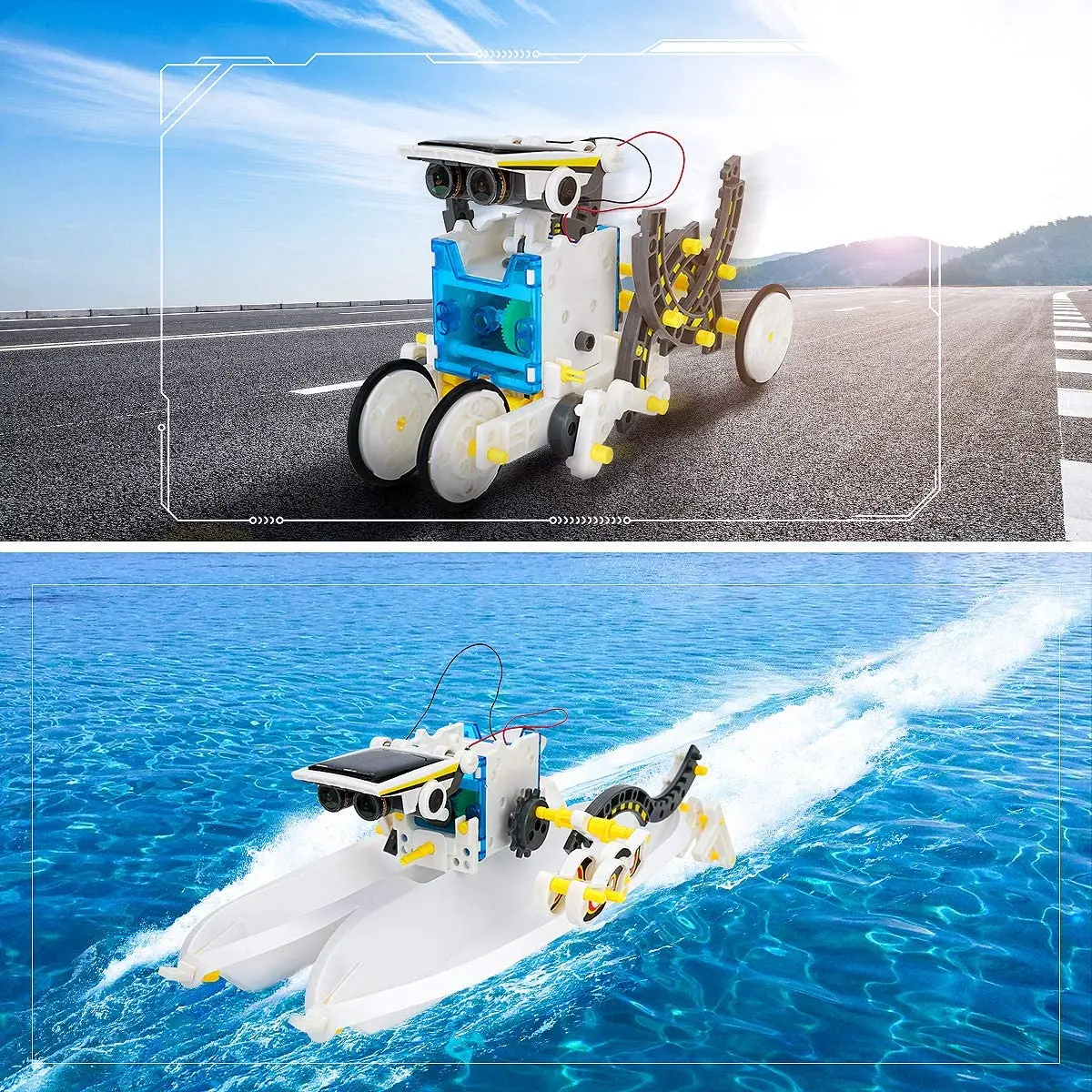 مجموعات ألعاب روبوت شمسية للأط - مراجعة Stem Solar Robot Kit For Kids وسعره