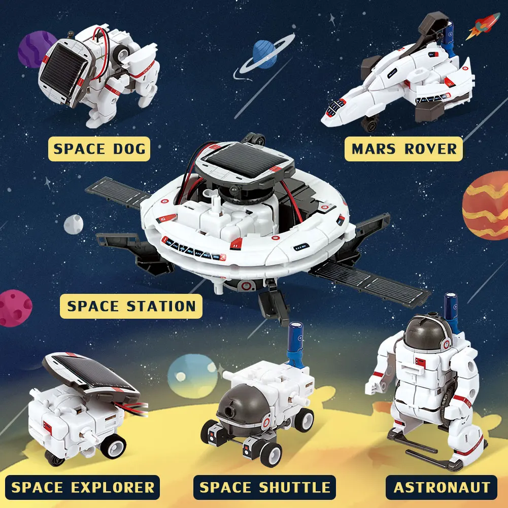 مجموعات ألعاب روبوت شمسية للأط - مراجعة Stem Solar Robot Kit For Kids وسعره