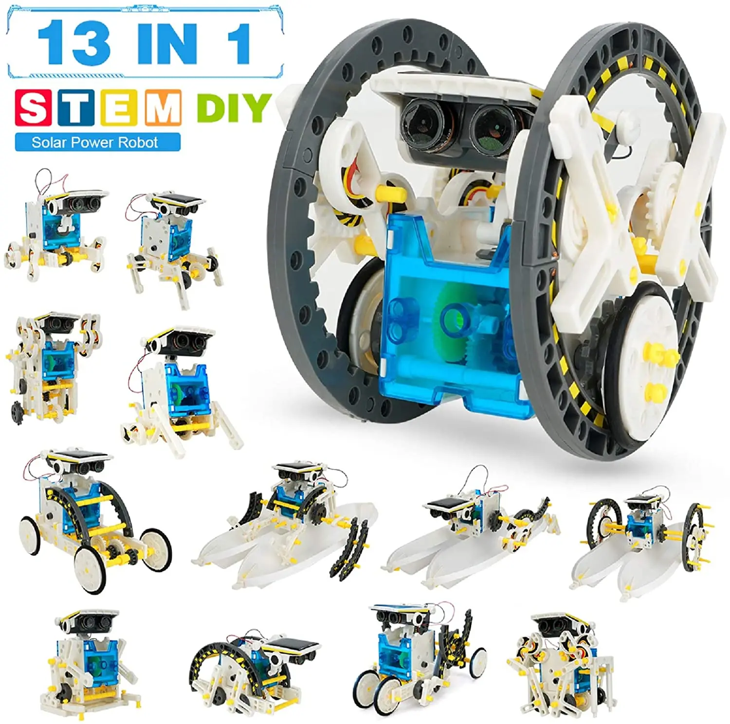مجموعات ألعاب روبوت شمسية للأط - مراجعة Stem Solar Robot Kit For Kids وسعره