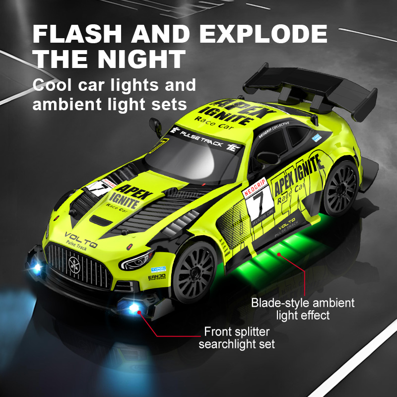 سيارة سباق تحكم عن بعد بمقياس  - مراجعة Rc Drift Car 1 24 Scale 4Wd وسعره