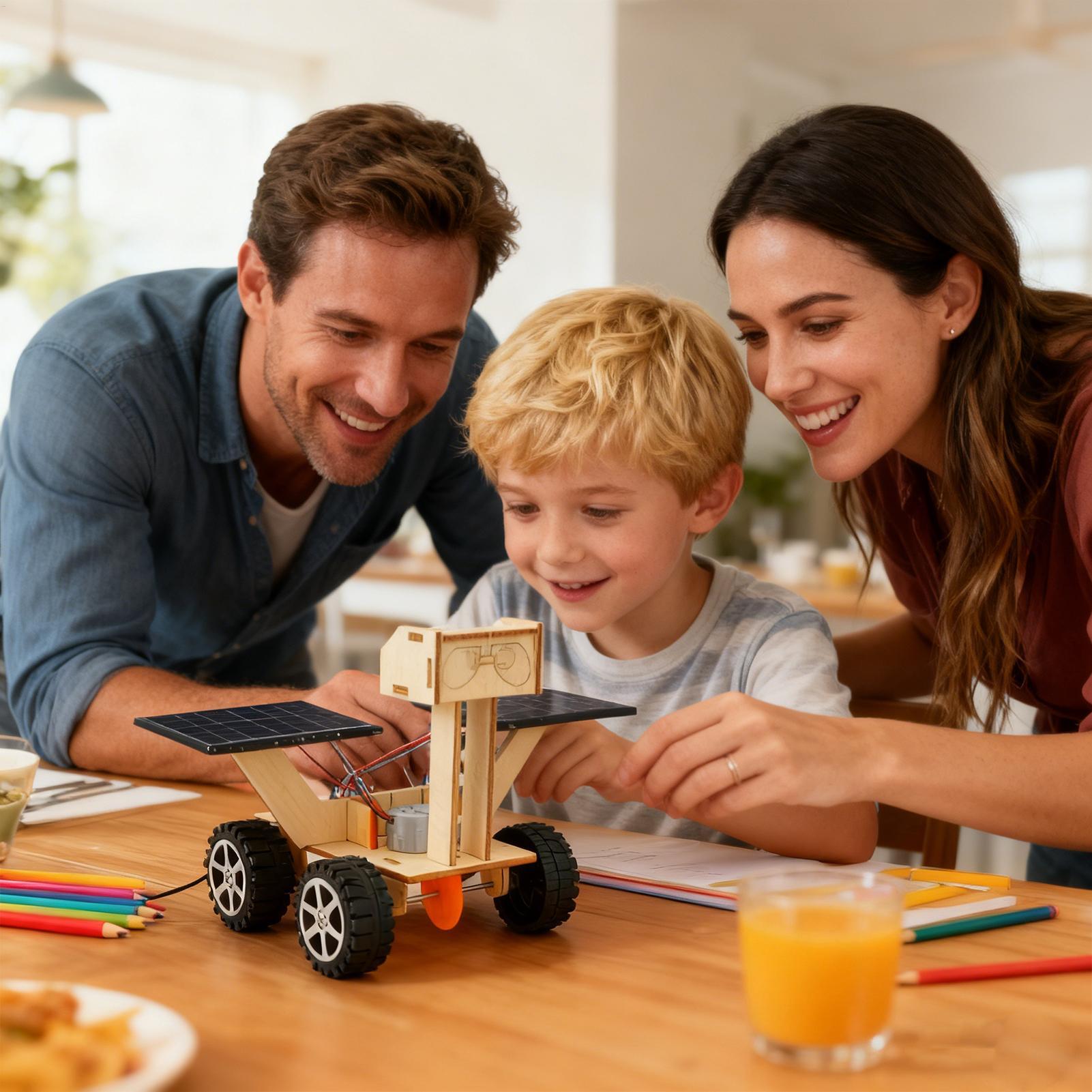 مجموعات بناء الجذعية تعمل بالط - مراجعة Stem Solar Robot Kit For Kids وسعره