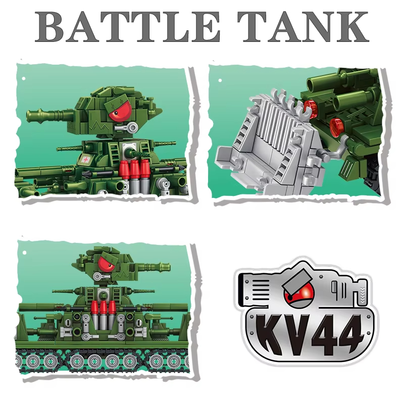 مجموعة مكعبات متعددة نموذج الر - مراجعة Lego Compatible Military Tank وسعره