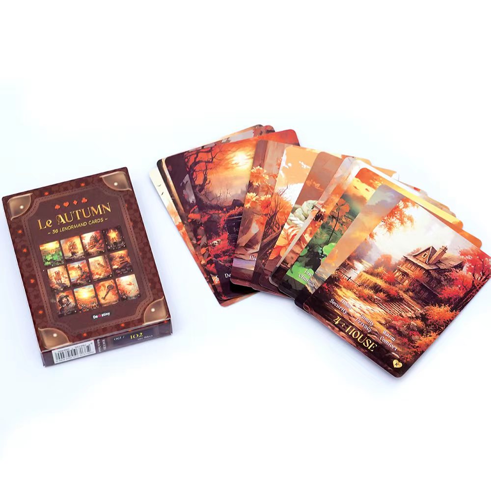 لينورماند التارو سطح السفينة ل - مراجعة Tarot Cards Deck With Guidebook وسعره