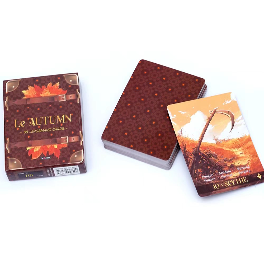 لينورماند التارو سطح السفينة ل - مراجعة Tarot Cards Deck With Guidebook وسعره