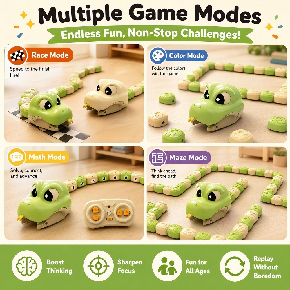 لعبة سيارة الثعبان المغناطيسي  - مراجعة Remote Control Toys وسعره