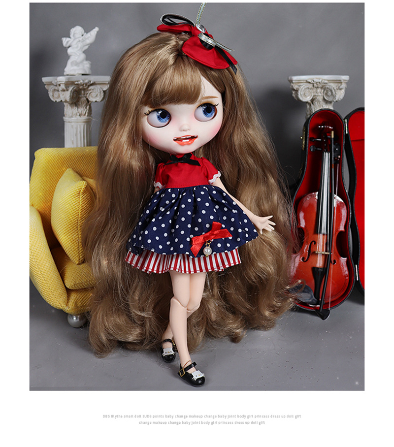 دمية بليث 1/6 BJD جسم مشترك غي - مراجعة Bjd Doll 1 6 Full Set With Clothes وسعره