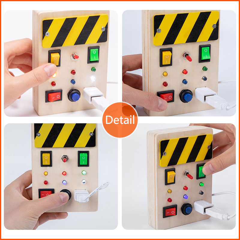 لوحة مونتيسوري المشغولة ألعاب  - مراجعة Montessori Wooden Busy Board Toddler وسعره