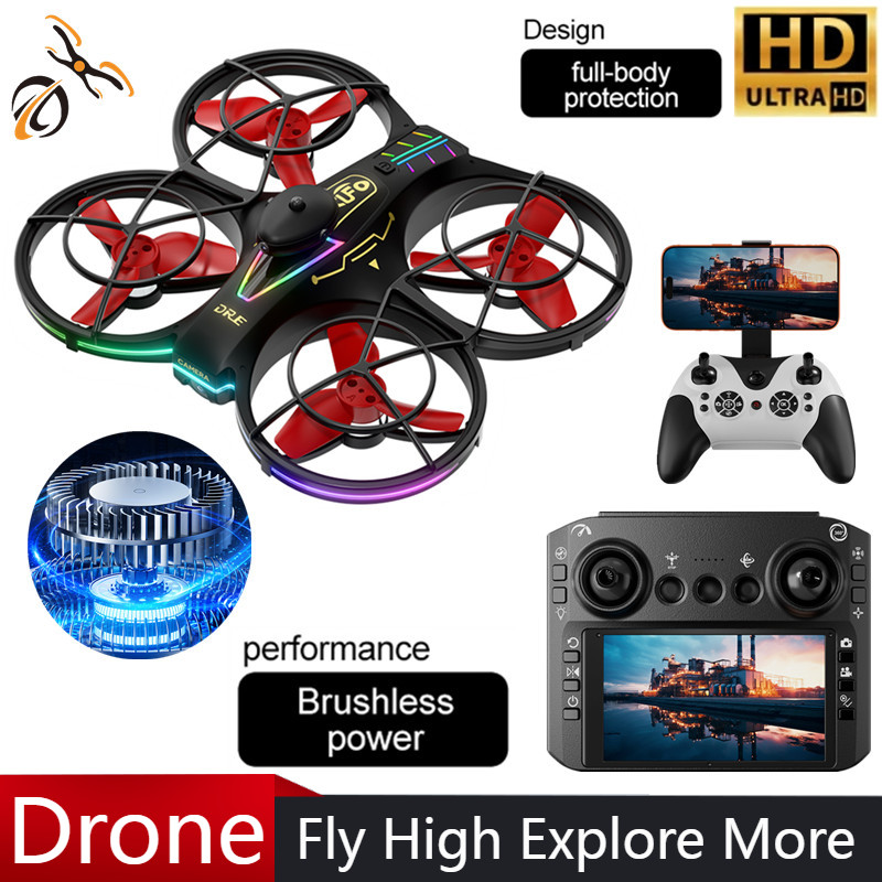 طائرة بدون طيار احترافية RH830 - مراجعة Fpv Brushless Rc Drone 4K وسعره