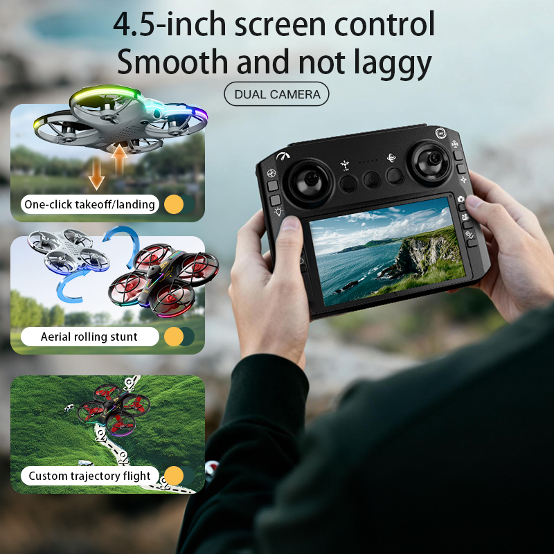 طائرة بدون طيار احترافية RH830 - مراجعة Fpv Brushless Rc Drone 4K وسعره