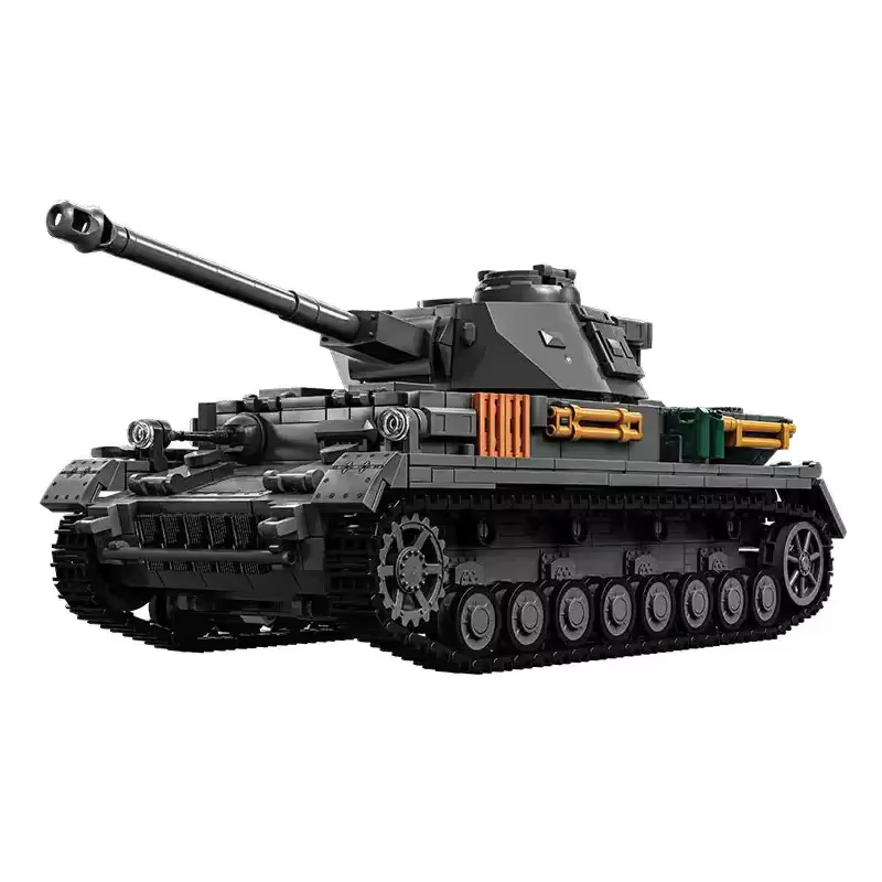 مجموعة بناء دبابة متوسطة الحجم - مراجعة Lego Compatible Military Tank وسعره