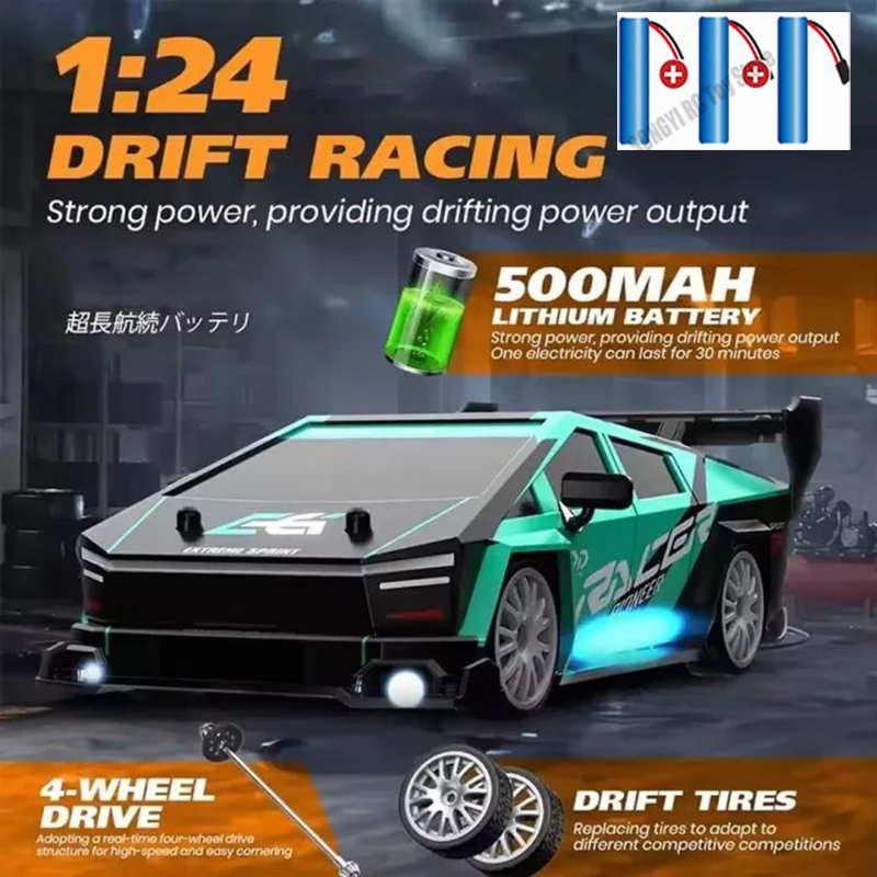 سيارة التحكم عن بعد RC الانجرا - مراجعة Rc Drift Car 1 24 Scale 4Wd وسعره