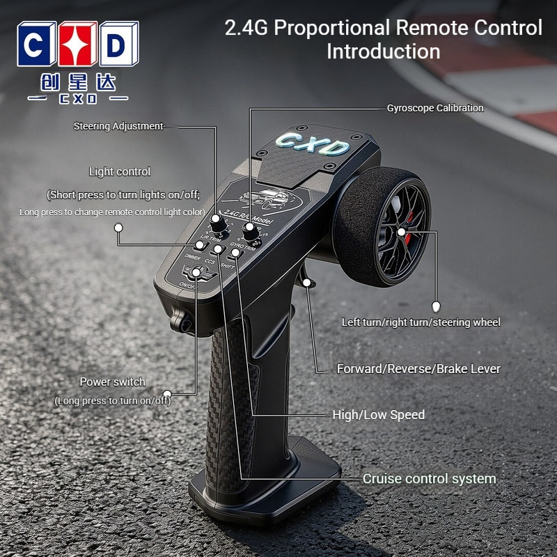 سيارة درفت CXD CXD2401 بمقياس  - مراجعة Rc Drift Car 1 24 Scale 4Wd وسعره