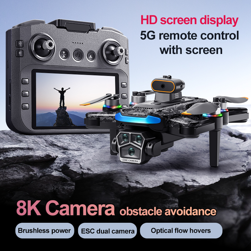 طائرة بدون طيار A14 GPS الأصلي - مراجعة Fpv Brushless Rc Drone 4K وسعره