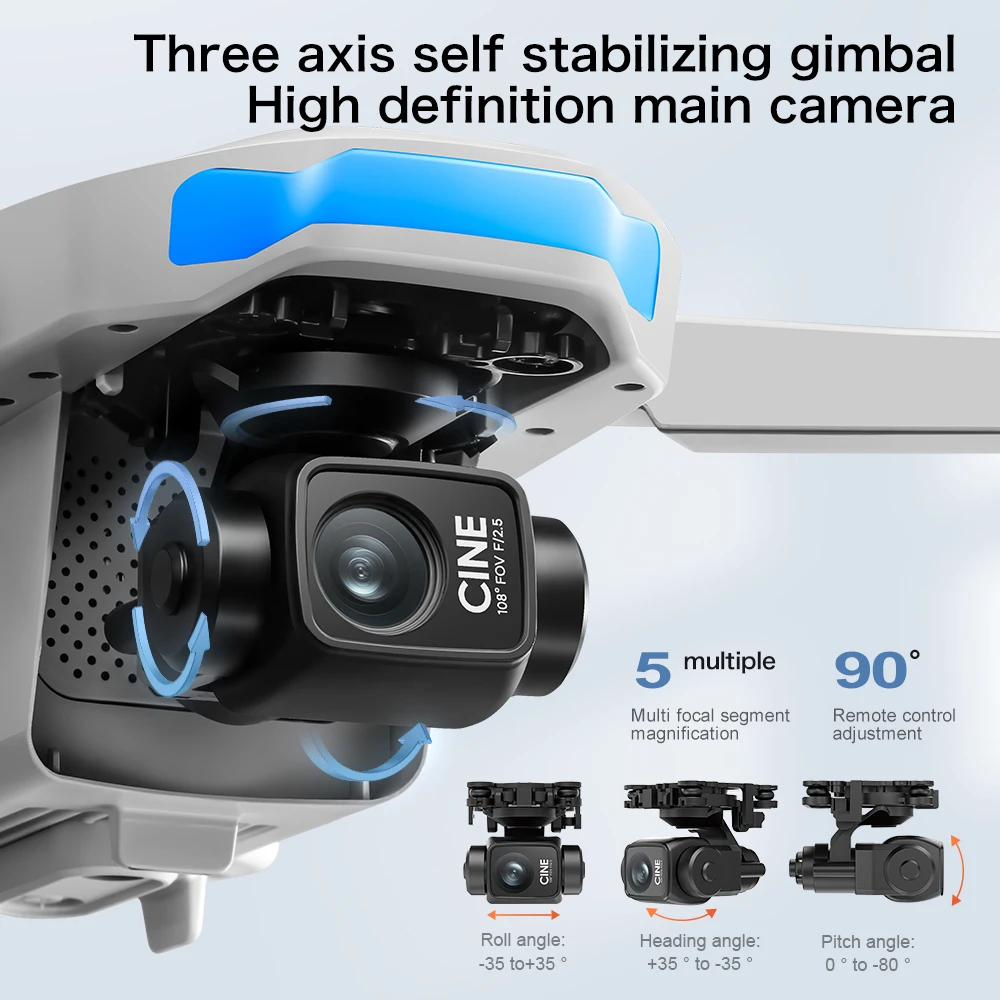 طائرة بدون طيار S-X1 الأصلية م - مراجعة Fpv Brushless Rc Drone 4K وسعره