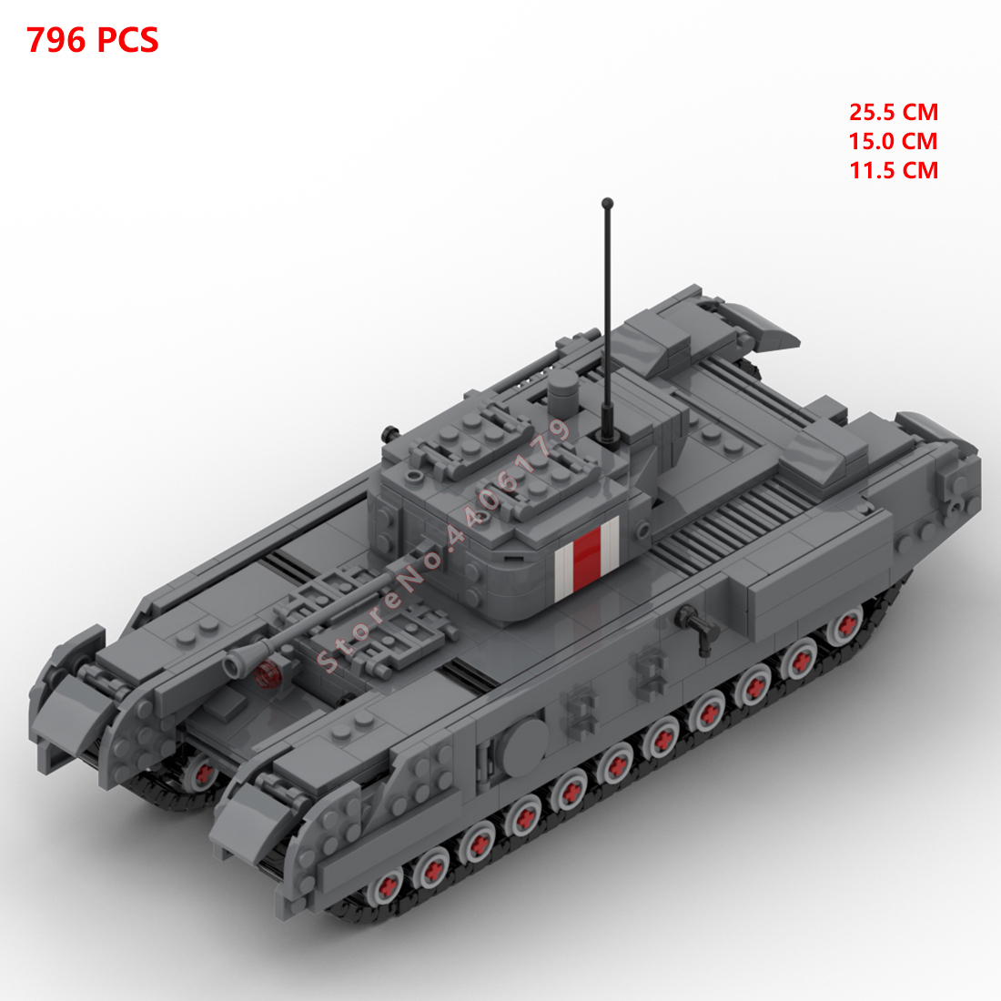 مركبات دبابات عسكرية مثيرة من  - مراجعة Lego Compatible Military Tank وسعره