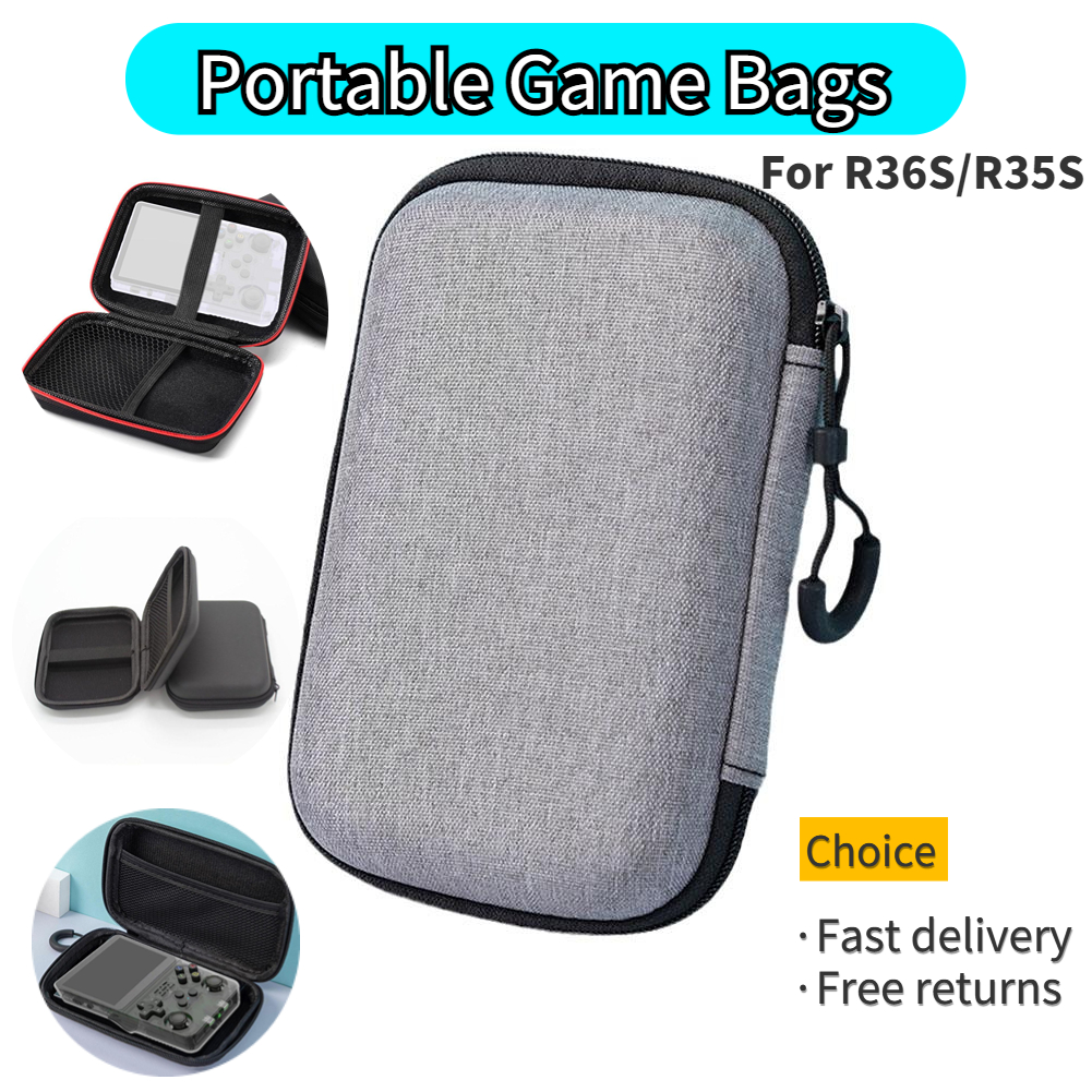 حقيبة ألعاب محمولة لـ R36S ، R - مراجعة Retro Handheld Game Console R36S وسعره