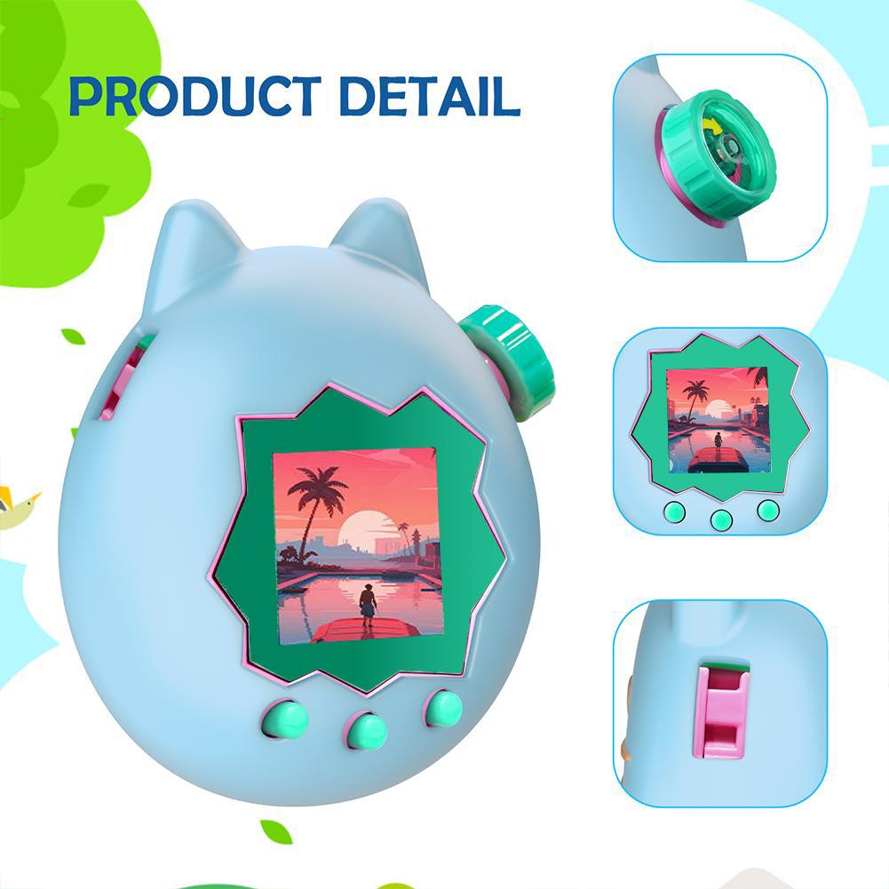 لآلة الحيوانات الأليفة الإلكتر - مراجعة Tamagotchi Electronic Pet Virtual وسعره