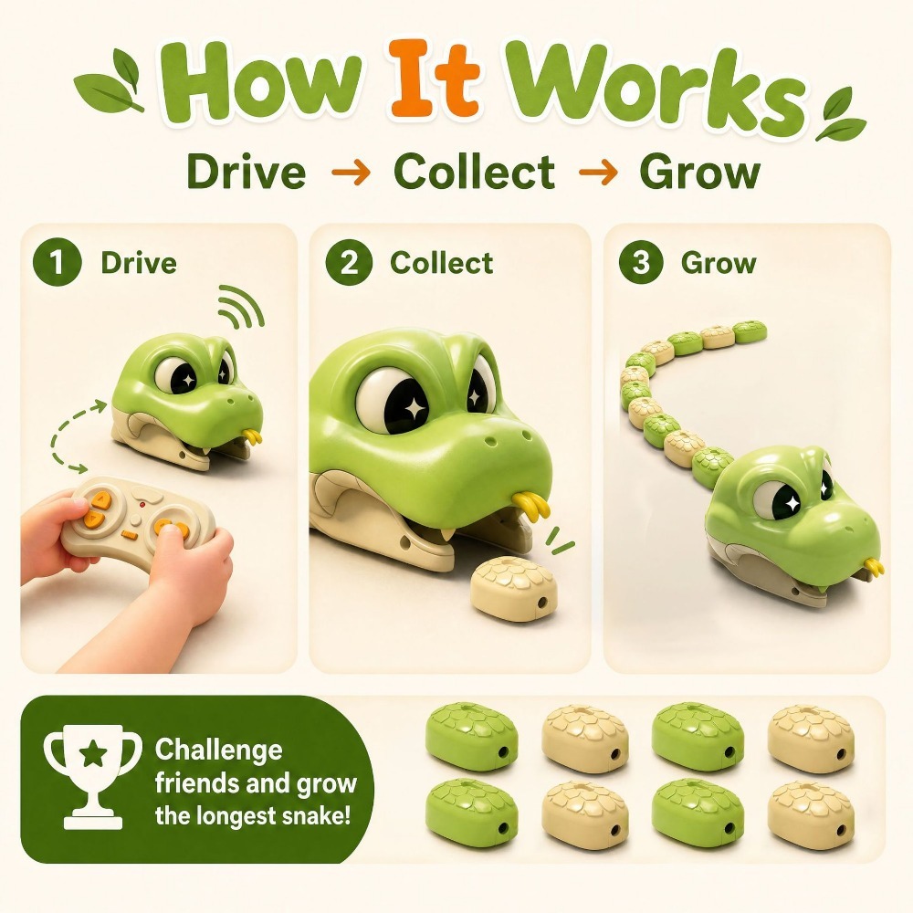 لعبة ثعبان مغناطيسي للتحكم عن  - مراجعة Educational Toys وسعره