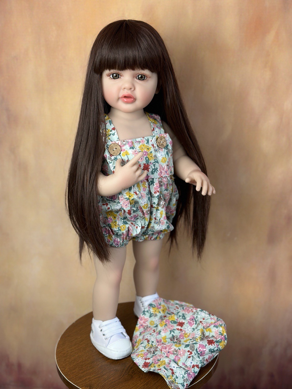 22 بوصة محبوب كامل الجسم سيليك - مراجعة Reborn Baby Doll Silicone Realistic وسعره