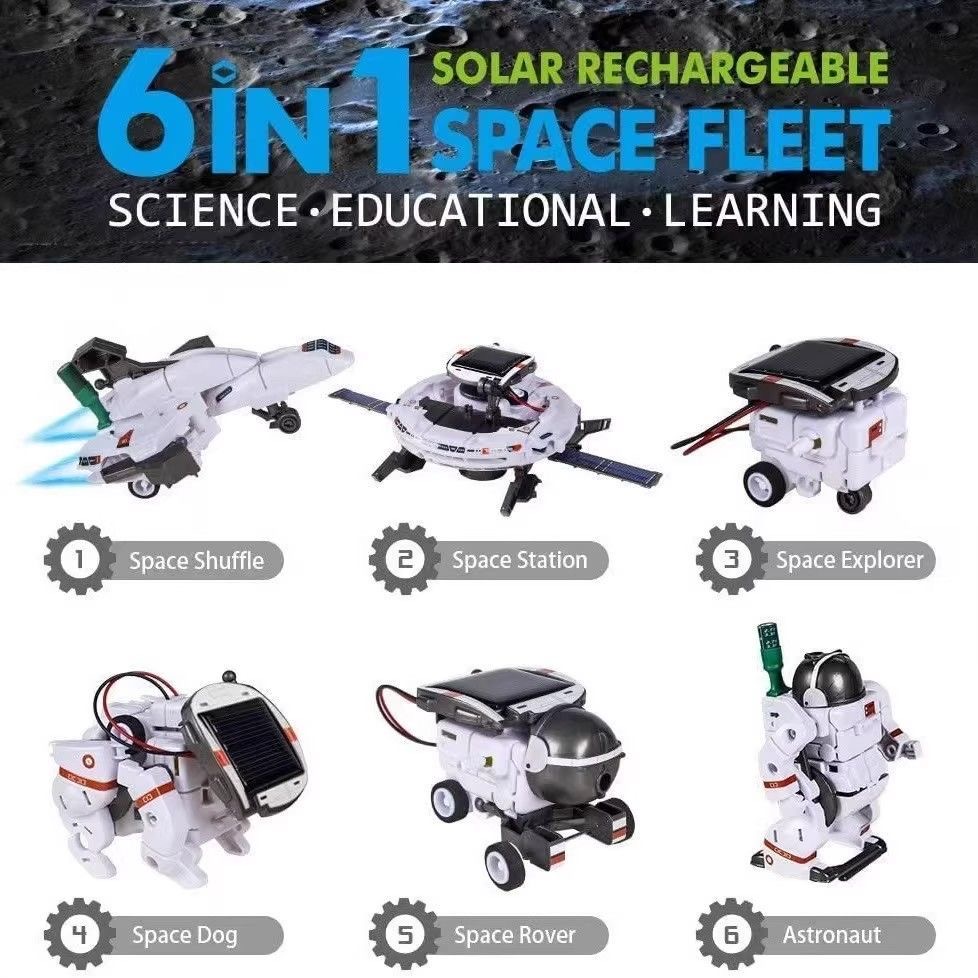 الجذعية 12IN1 الشمسية روبوت عد - مراجعة Stem Solar Robot Kit For Kids وسعره