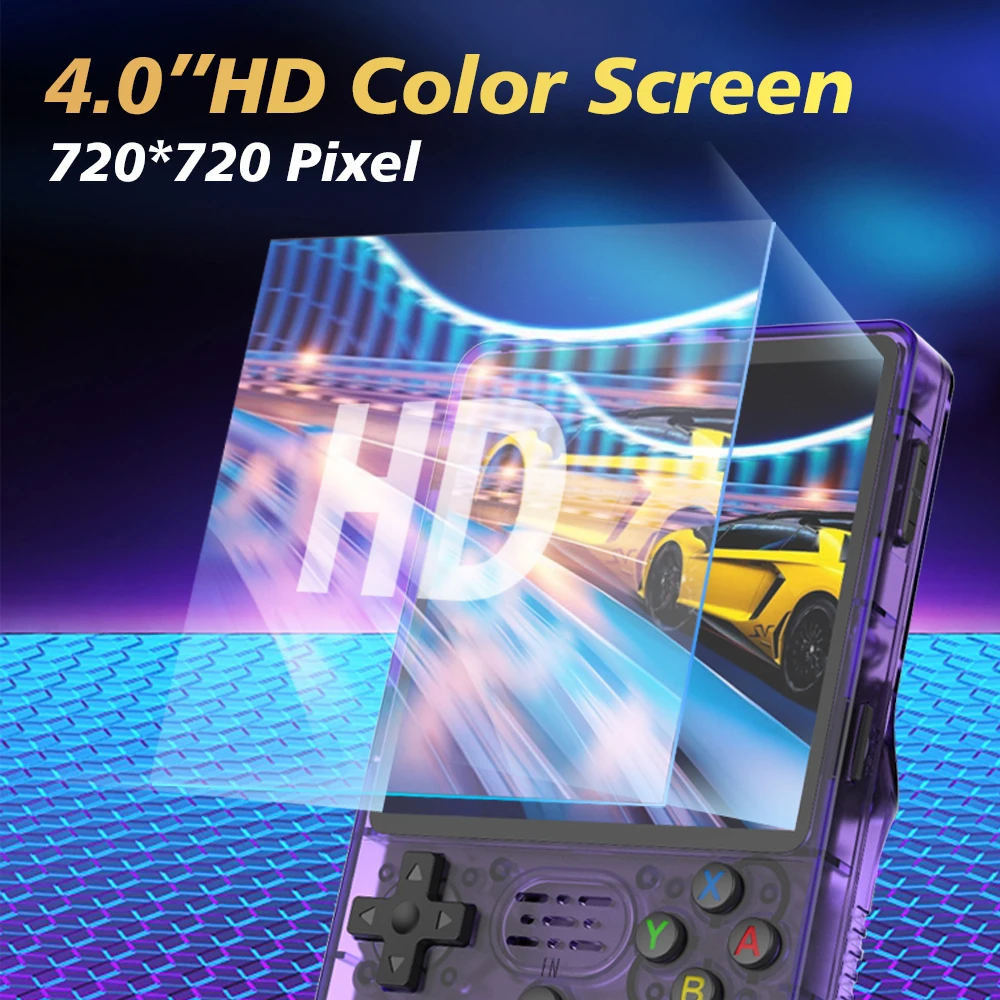 وحدة تحكم ألعاب محمولة أصلية م - مراجعة Retro Handheld Game Console R36S وسعره