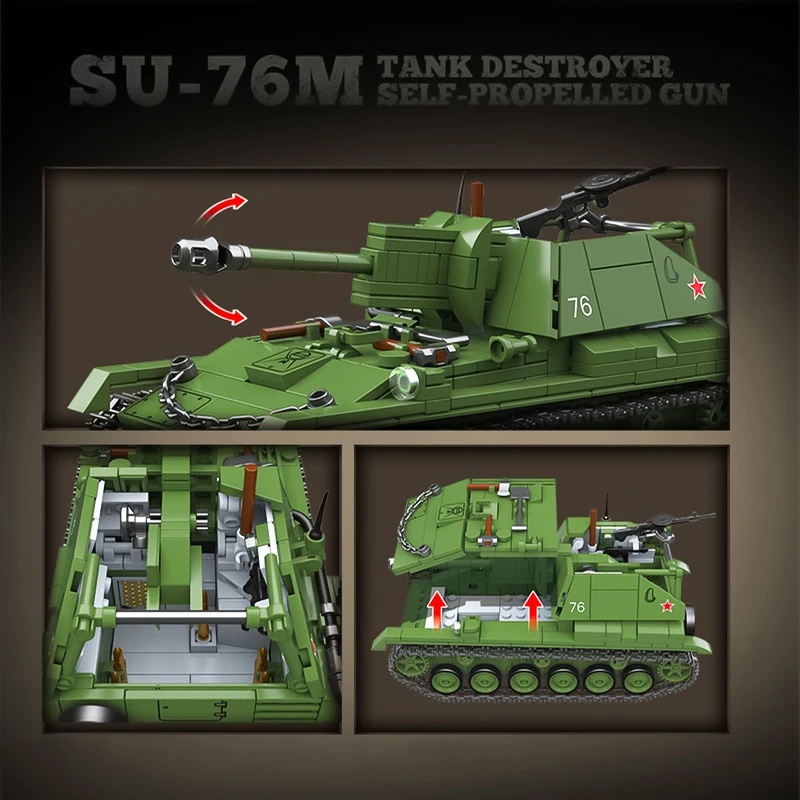 مجموعة بناء نموذج مركبة عسكرية - مراجعة Lego Compatible Military Tank وسعره