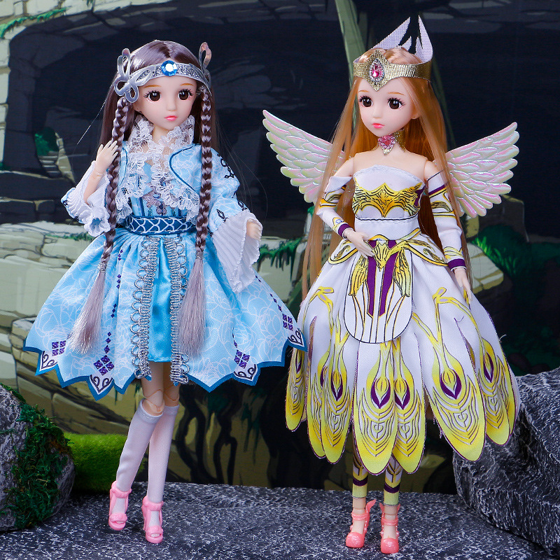 الأميرة bjd دمية مع 20 المفاصل - مراجعة Bjd Doll 1 6 Full Set With Clothes وسعره