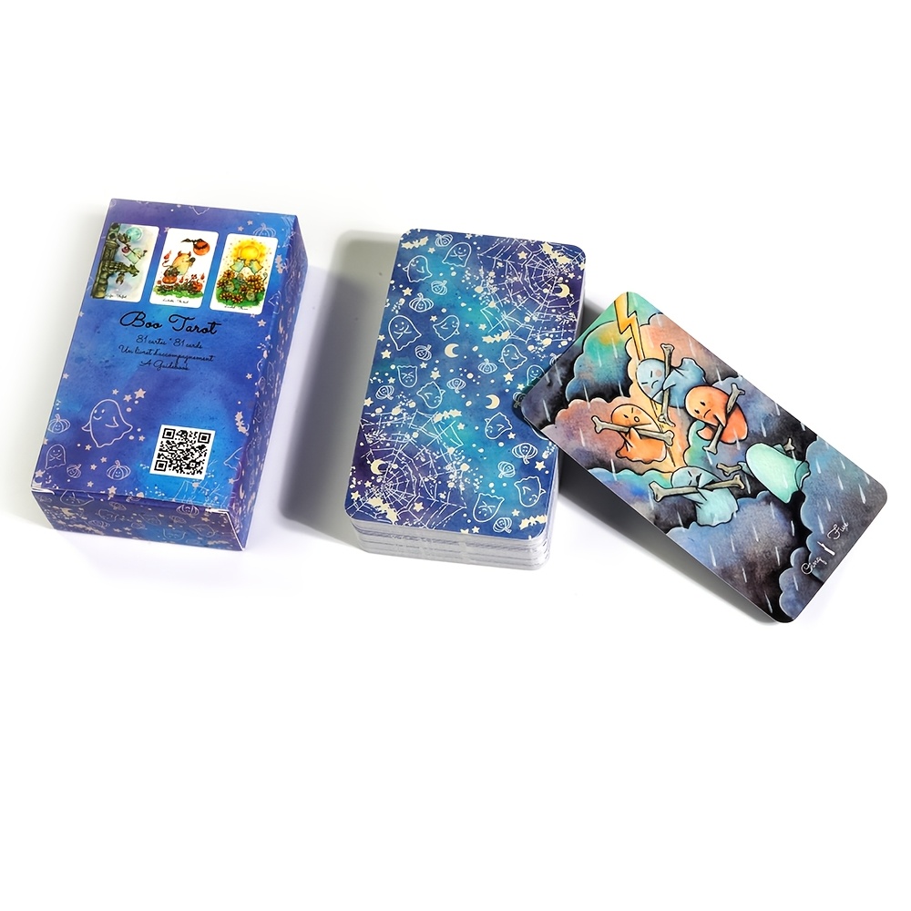 بطاقة قراءة Boo Tarot Deck Gho - مراجعة Tarot Cards Deck With Guidebook وسعره