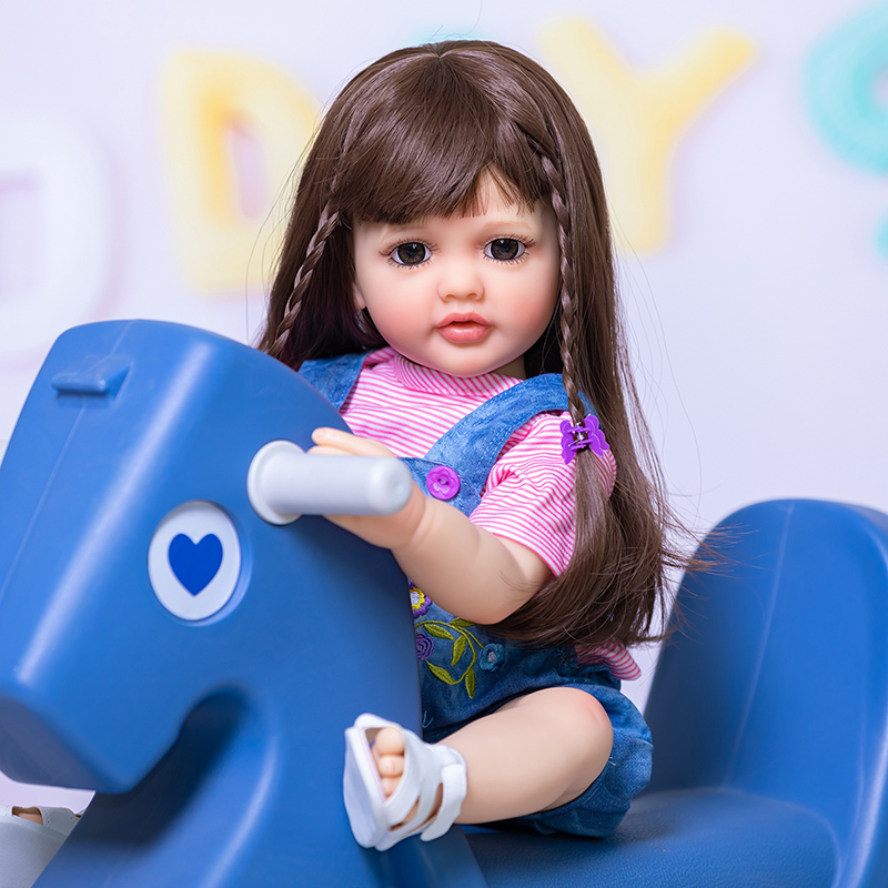 50 سنتيمتر كامل الجسم سيليكون  - مراجعة Reborn Baby Doll Silicone Realistic وسعره