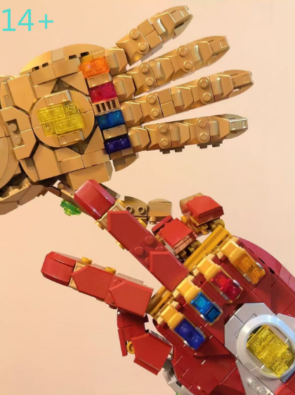 أرخص قفازات مرصعة بالحجارة 590 - مراجعة Building Blocks وسعره